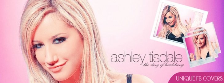 Cute Ashley Tisdale Facebook Cover